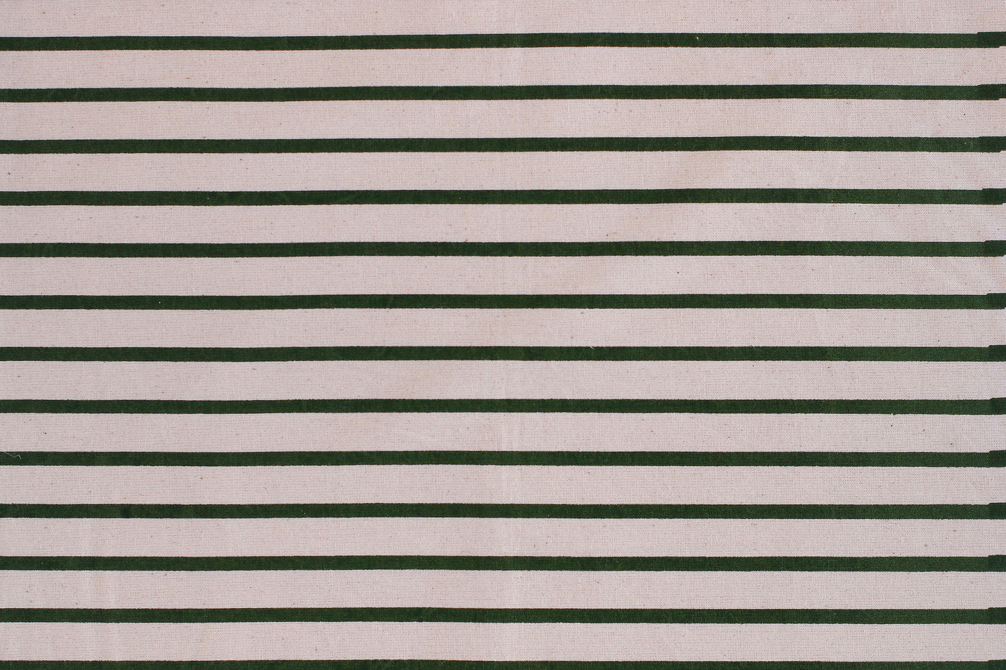 Follow the Lane Textile - Dark Green - Organic White