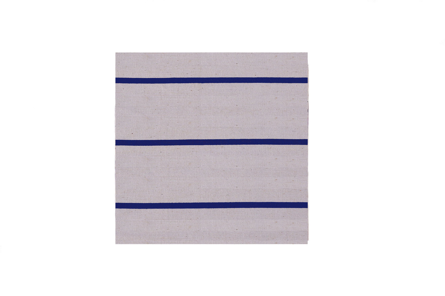 Rustique Napkin - Navy Blue - Organic White