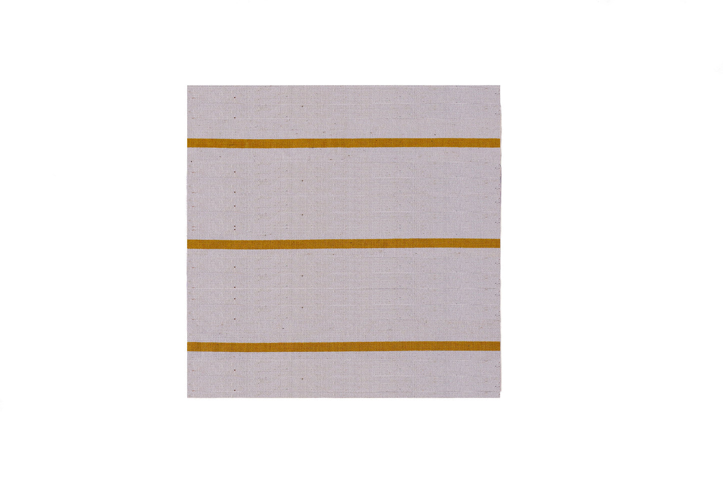 Rustique Napkin - Yellow - Organic White