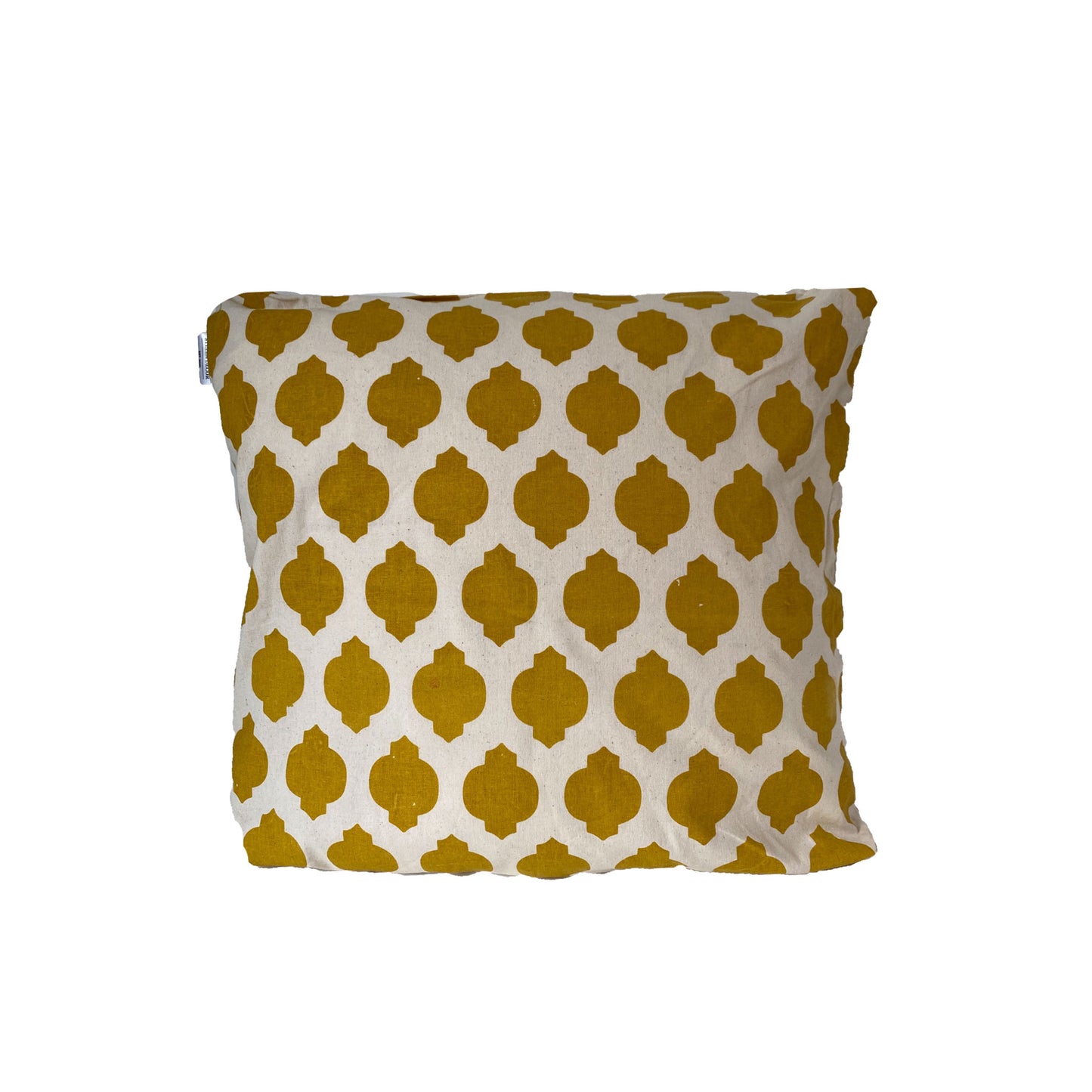 Stella Decor cushion cover with design pine cones in size 50x50 cm in color yellow original