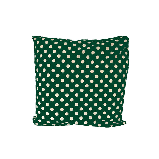 Stella Decor cushion cover design polka dots in size 50x50 cm in color green white
