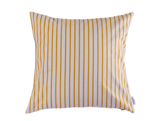 Stella Decor cushion cover design follow the lane in size 50x50 cm in color yellow white original