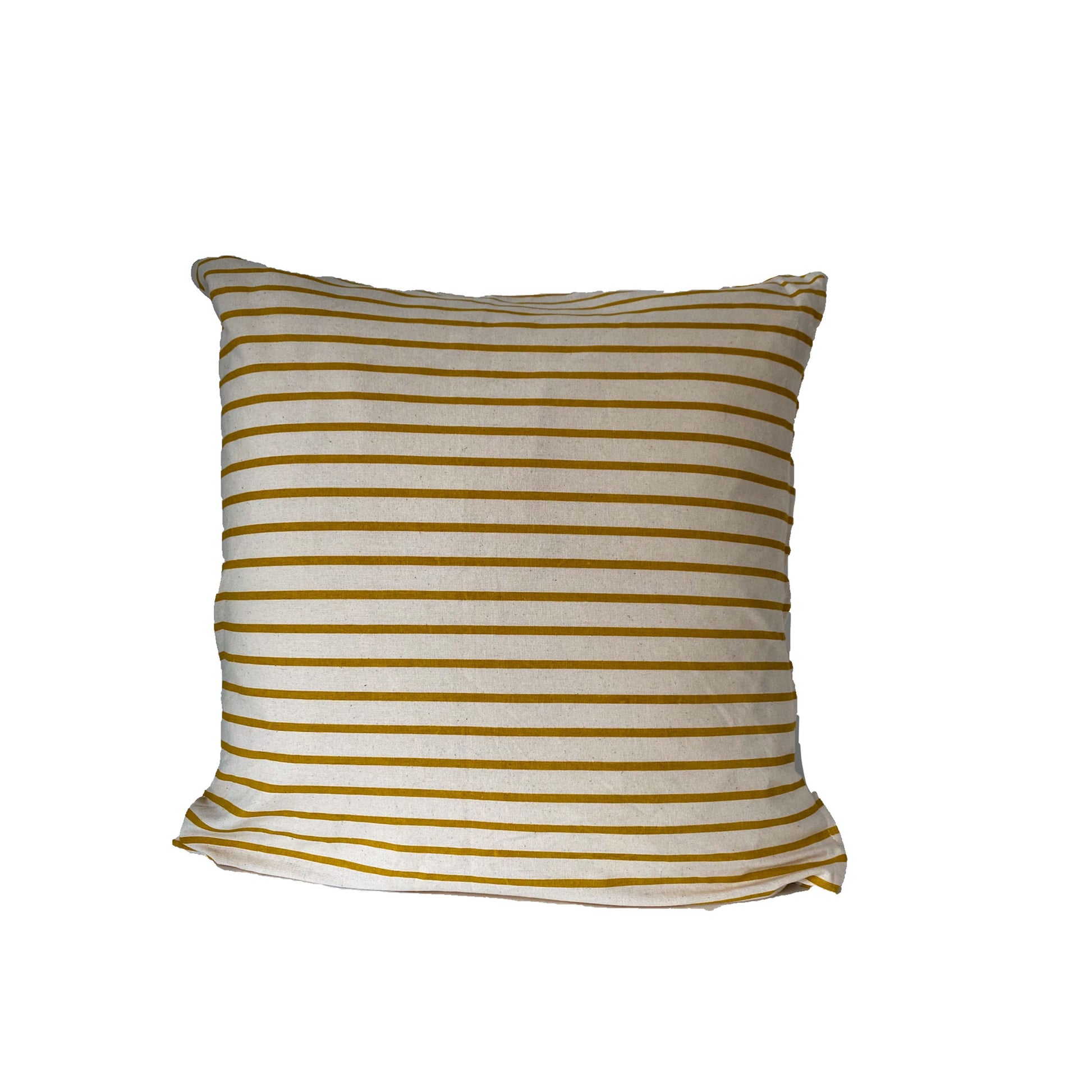 Stella Decor cushion cover design follow the lane in size 50x50 cm in color yellow white