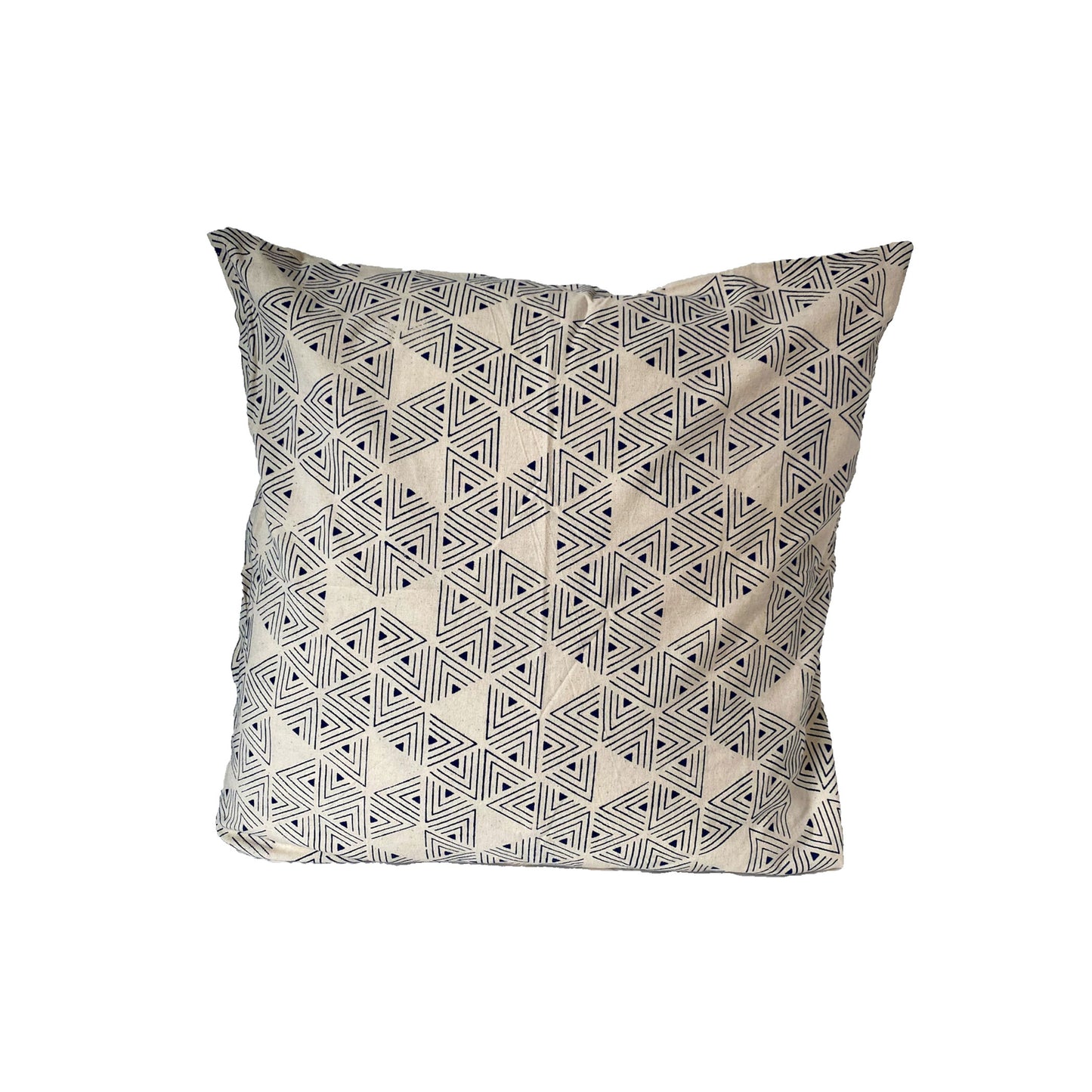 stella decor cushion cover in design sea serpent in color navy blue white original